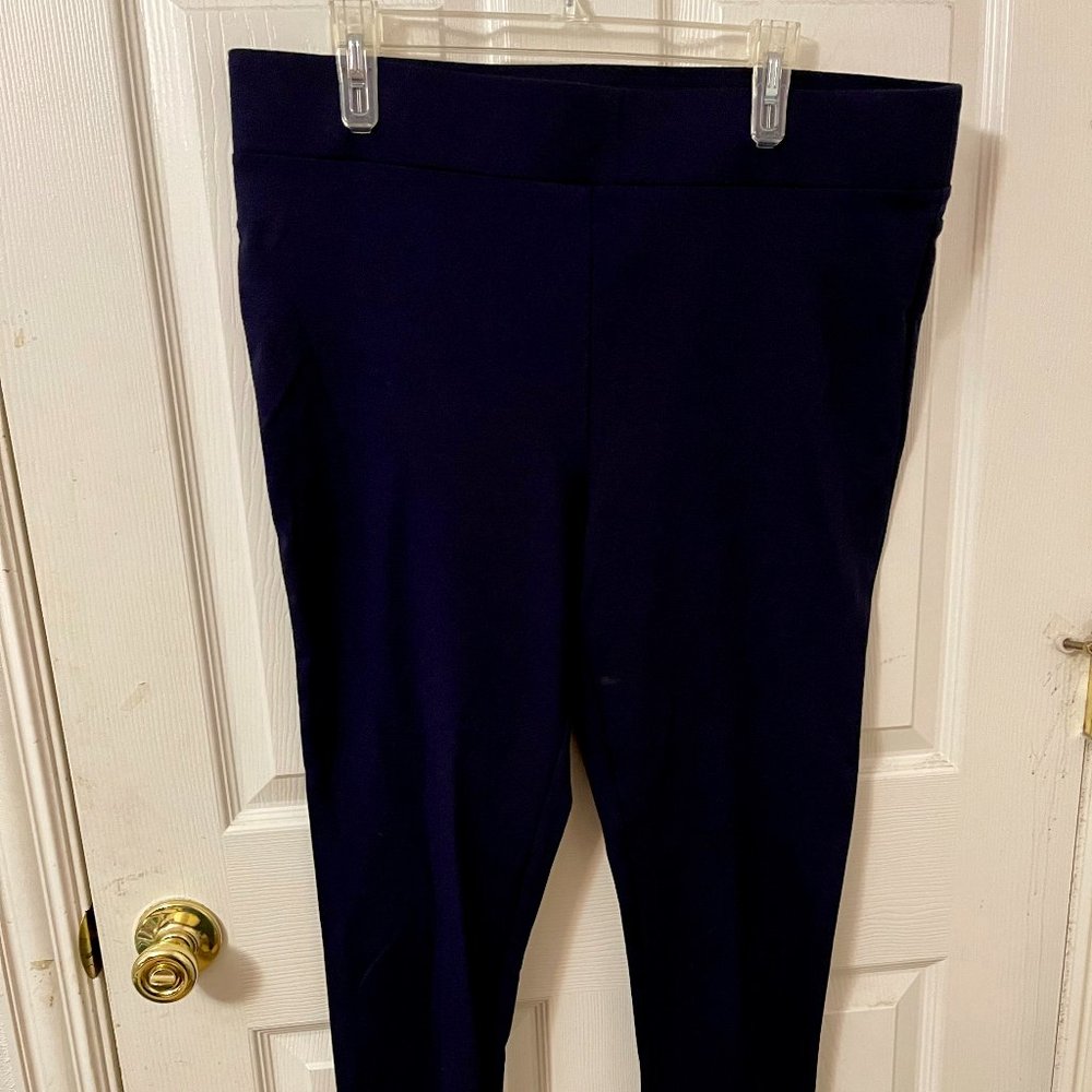 Loft XL Navy Blue Leggings NWT
